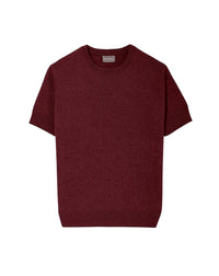 RECO90Maxi ras de cou manches courtes contemporain - Rouge