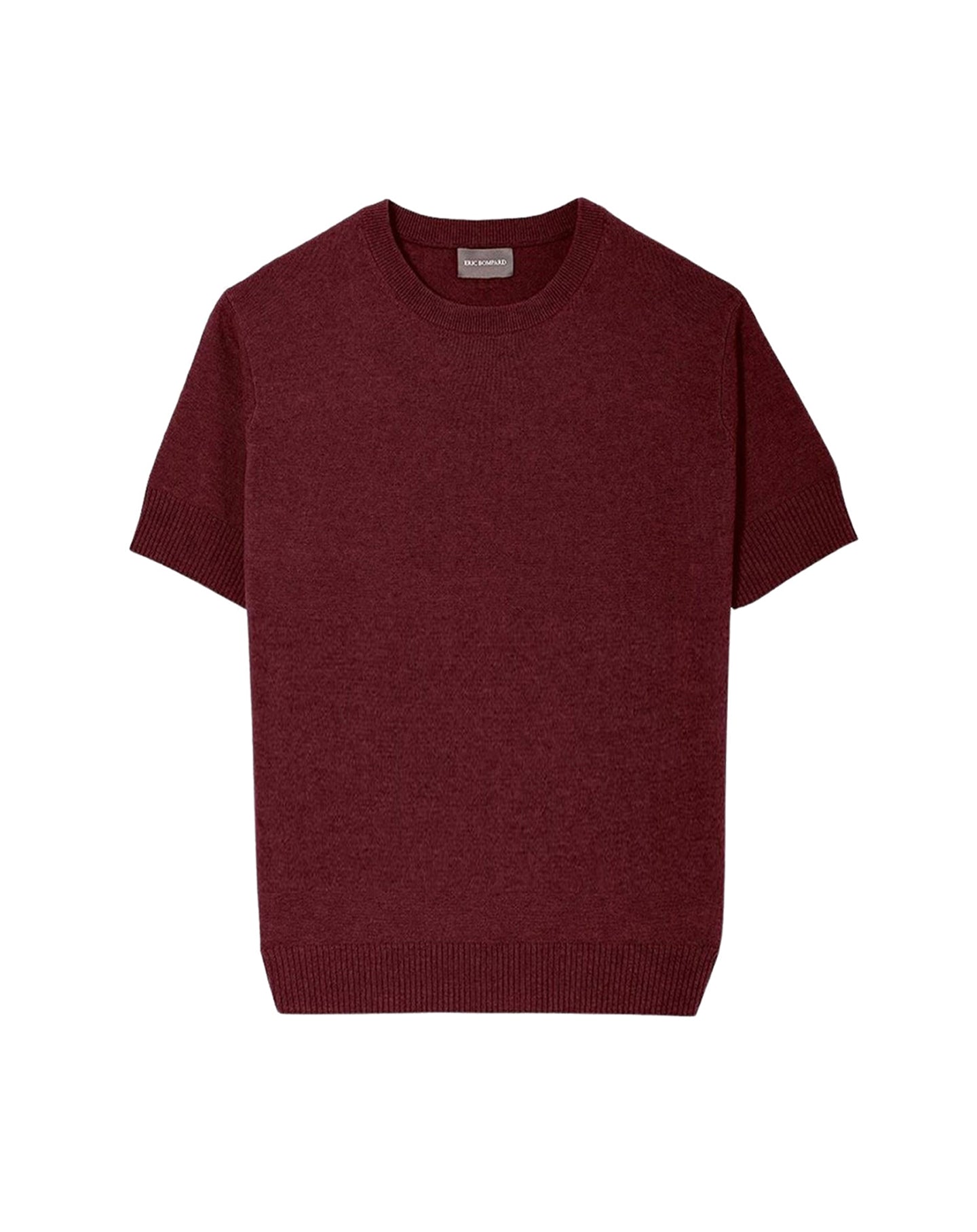 RECO90Maxi ras de cou manches courtes contemporain - Rouge