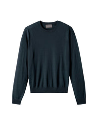 Ultra-fine cashmere crew neck jumper - Graphite