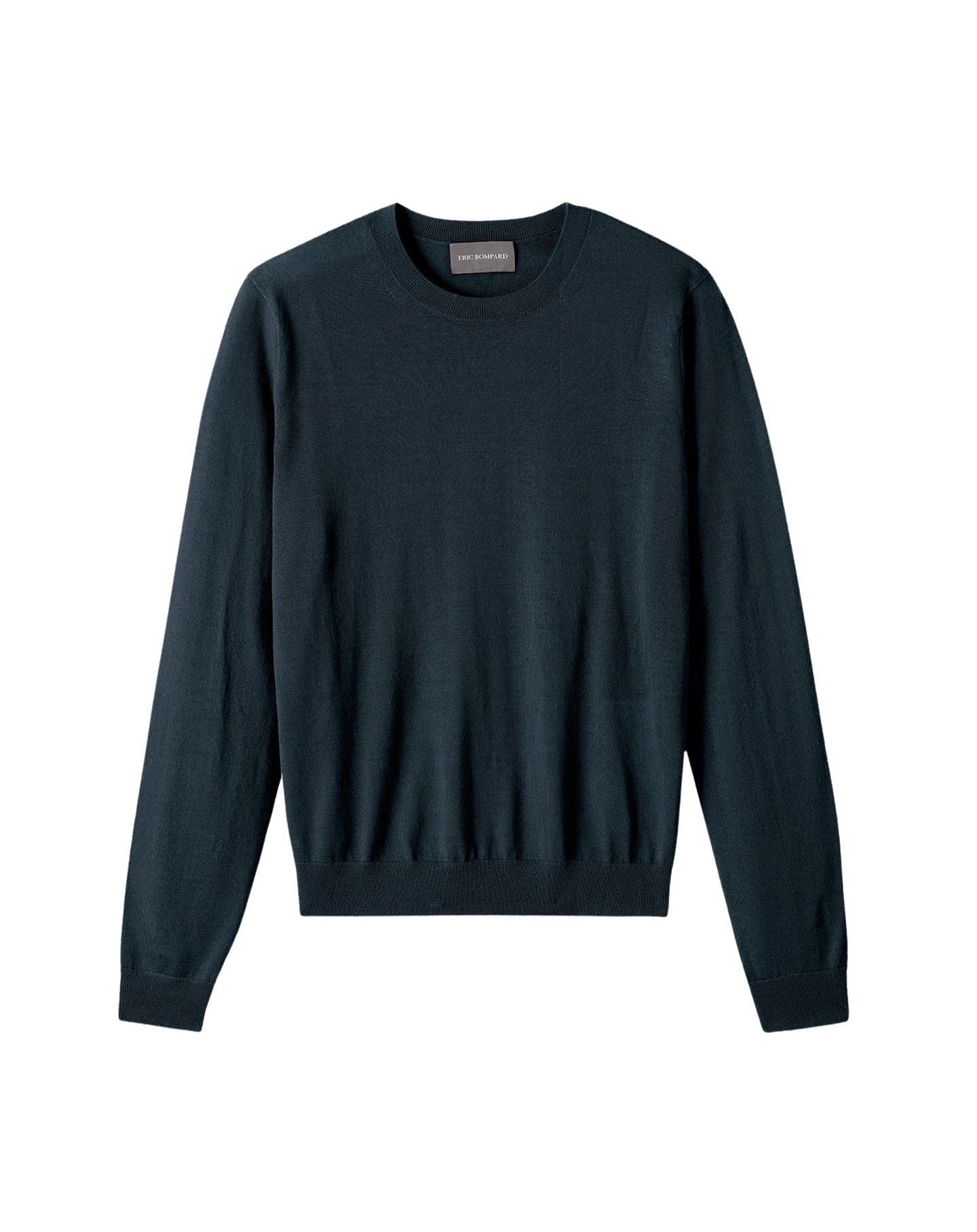 Ultra-fine cashmere crew neck jumper - Graphite