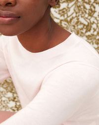 Pull ras de cou ultrafin en cachemire - Aubepine chiné