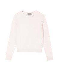 Pull ras de cou ultrafin en cachemire - Aubepine chiné