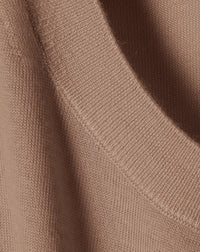 Pull ras de cou ultrafin en cachemire - Coriandre