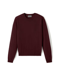 Ultra-fine cashmere crew neck jumper - Azuki