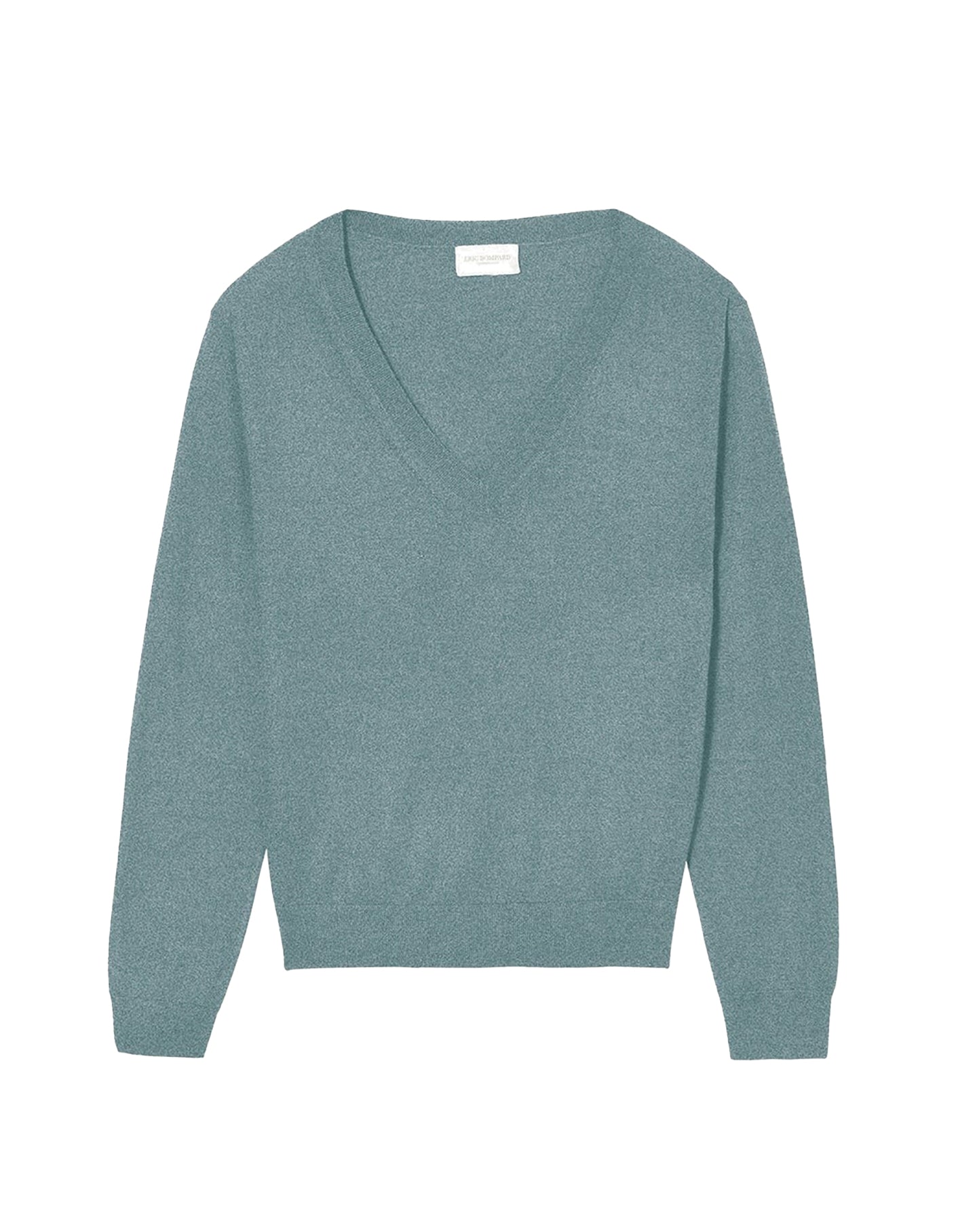 Contemporary ultra-thin cashmere V jumper - Epicéa