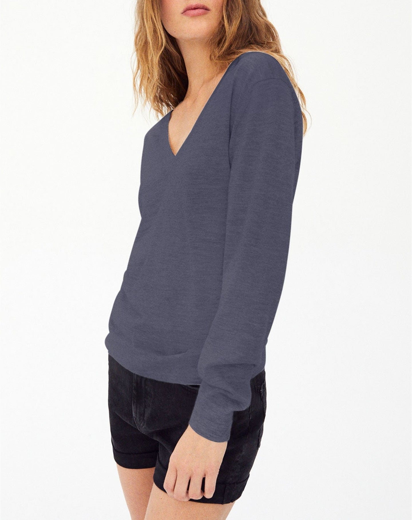 Contemporary cashmere jumper - Incense