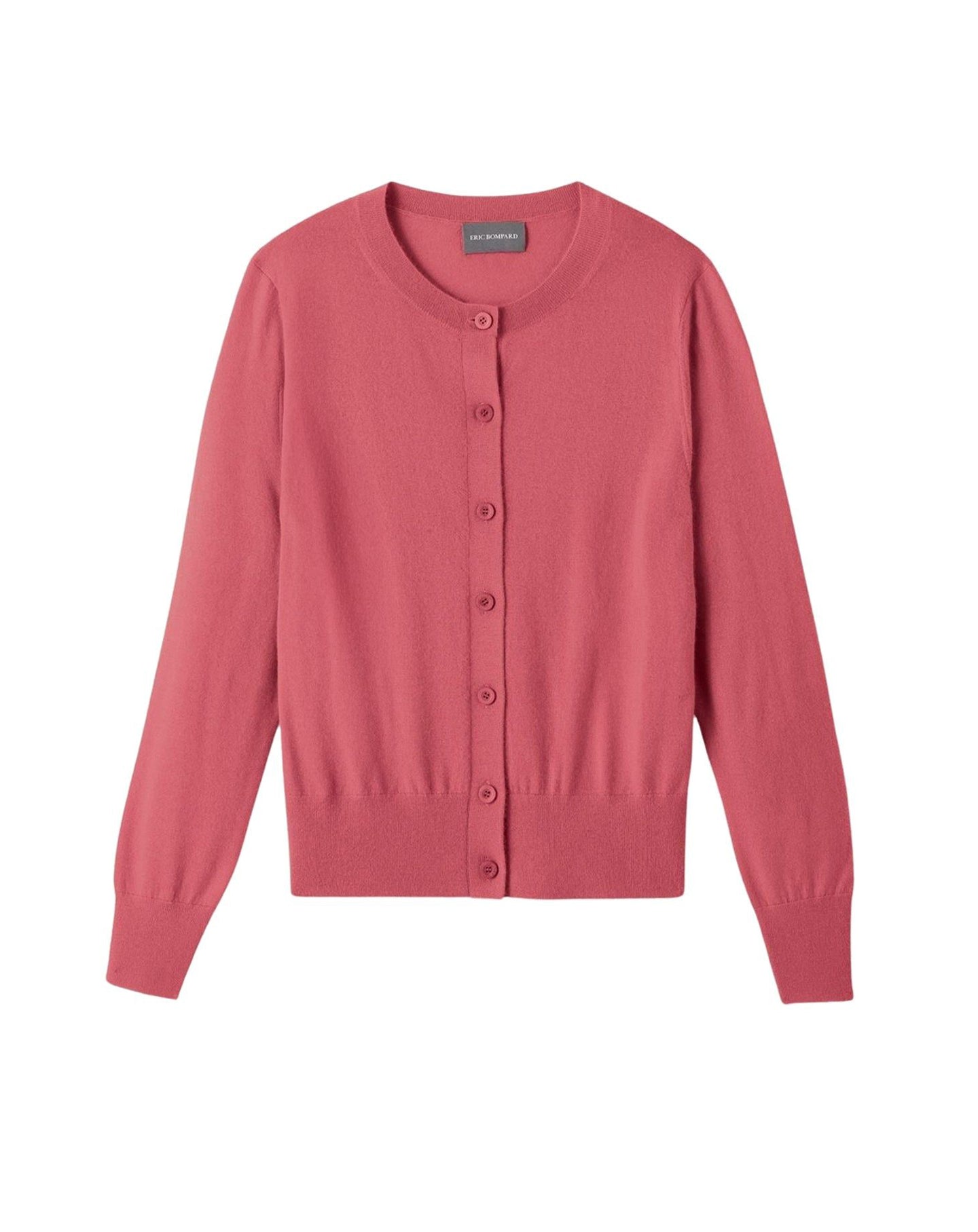 Ultra-fine cashmere cardigan - Bois de Rose