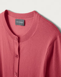 RECO125Cardigan Ultrafin - Bois De Rose