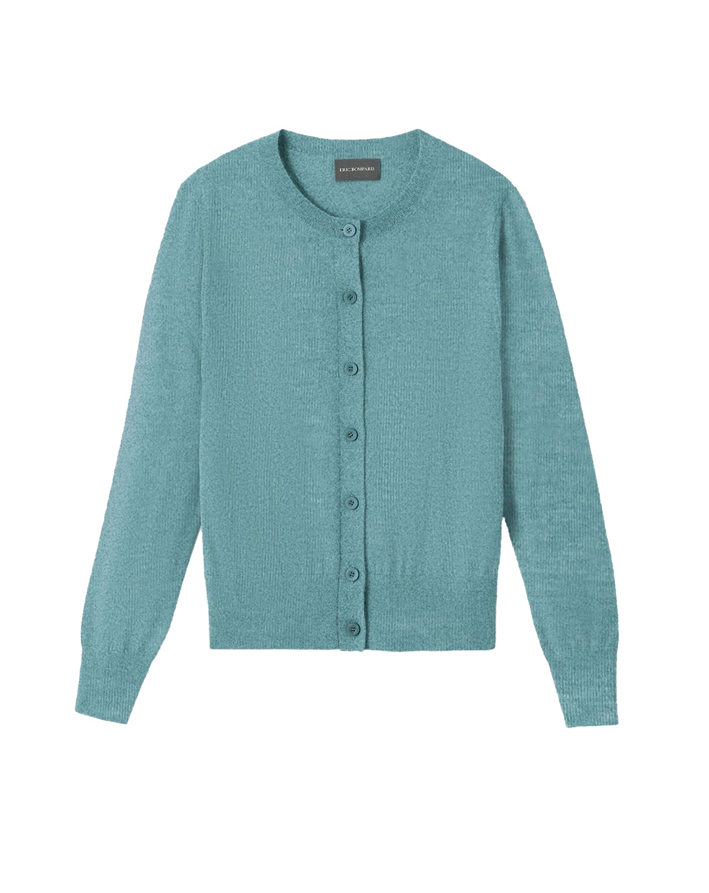 Ultra-fine cashmere cardigan - Spruce