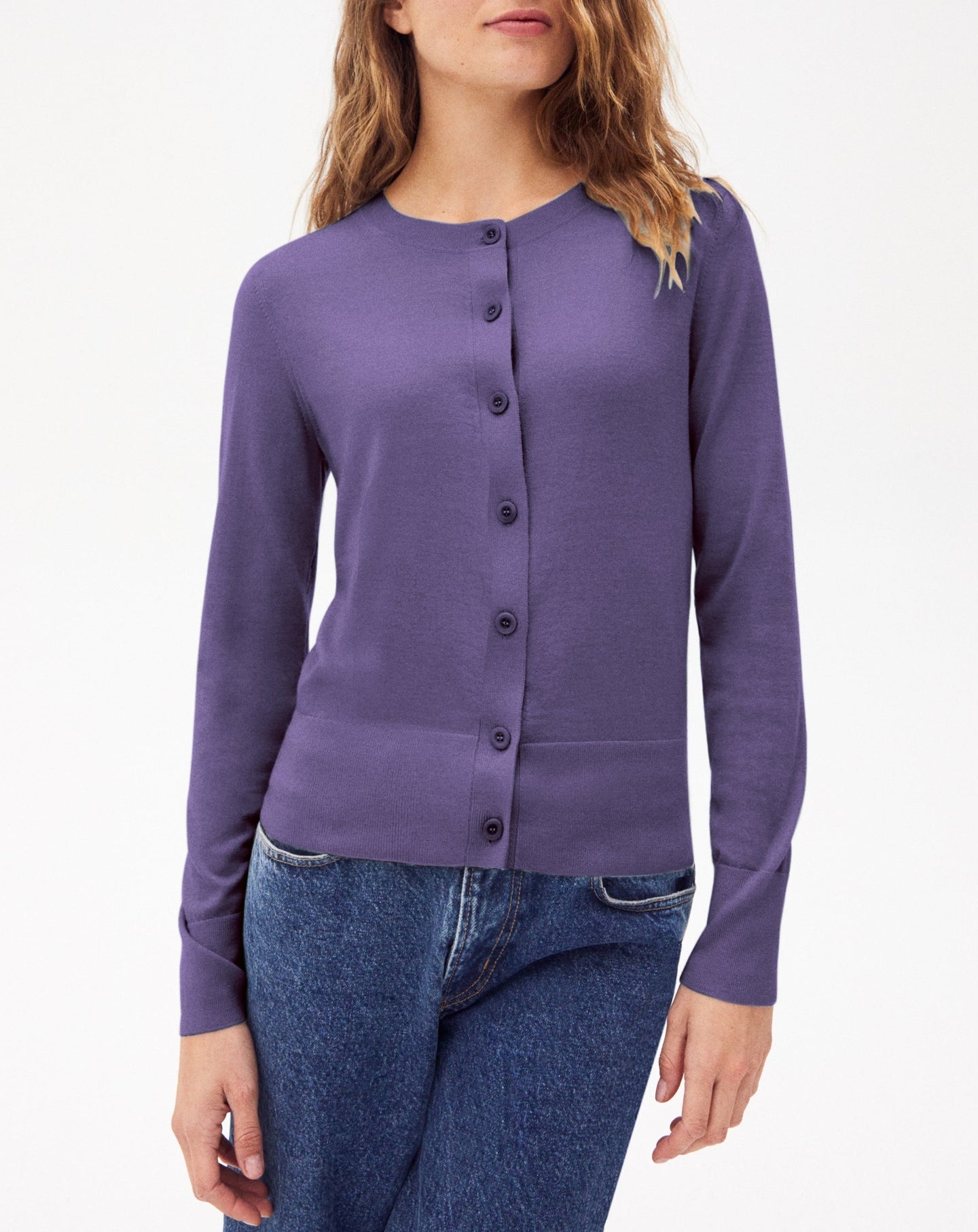 Ultra-fine cashmere cardigan - Guenievre