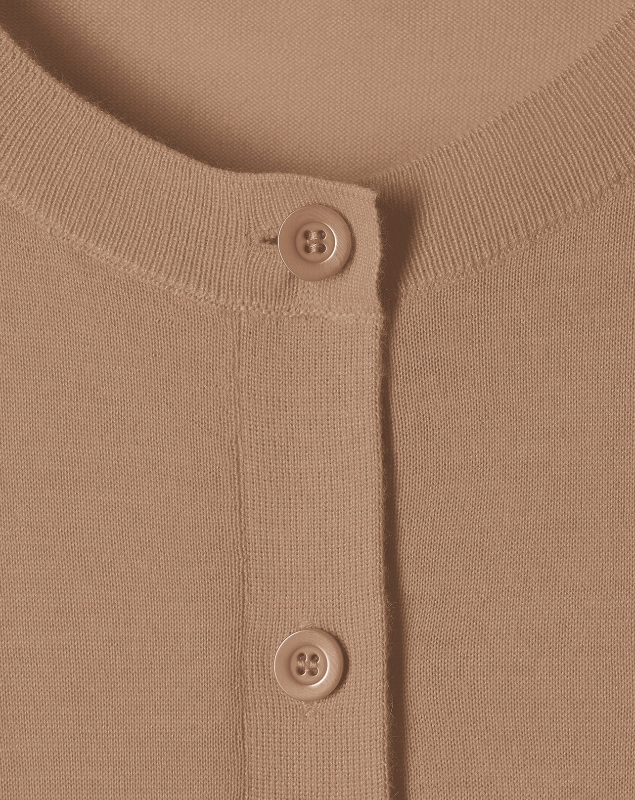 Ultra-fine cashmere cardigan - Coriander