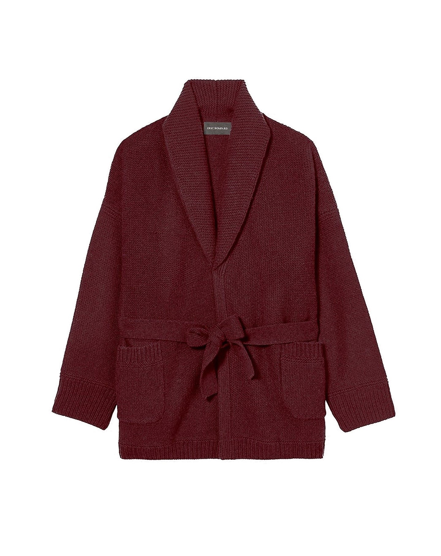 Alpaca and cashmere choker jacket - Azuki