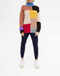 Pantalon de jogging Milano en cachemire - Marine