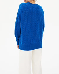 Cricket cashmere cable knit cardigan - Bosphore