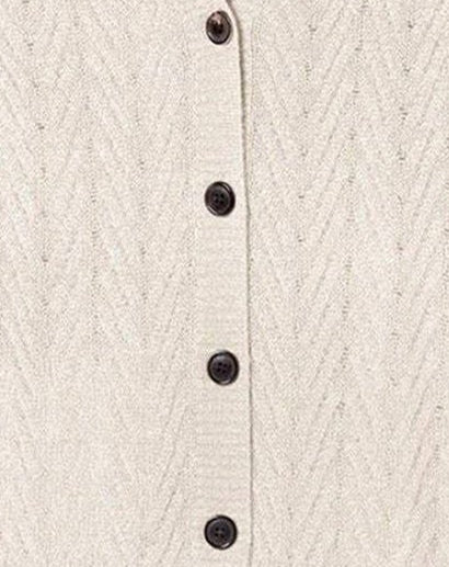 Twisted cashmere cardigan - Hemp