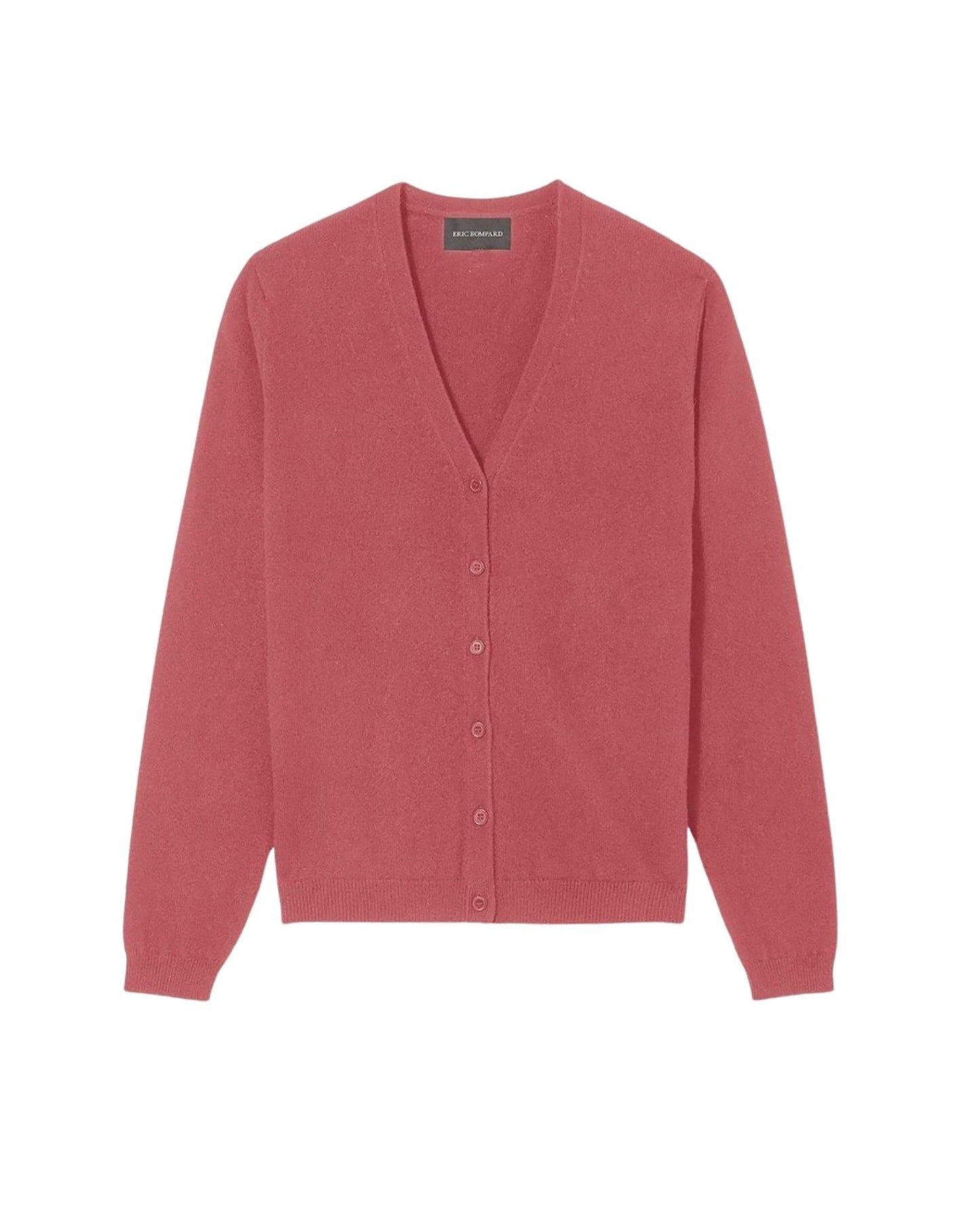 Slim-fitted cashmere cardigan - Bois de Rose