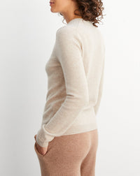 Slim-fitted cashmere cardigan - Cobalt