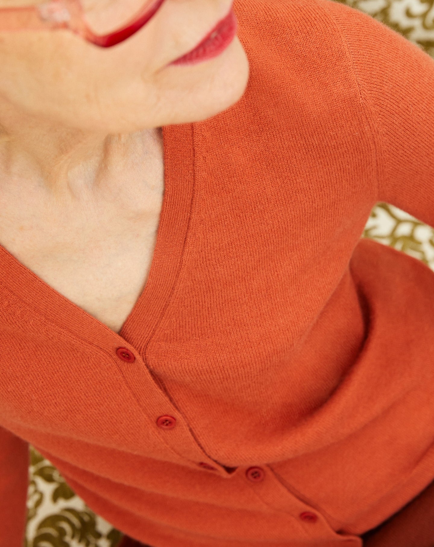 Slim-fitted cashmere cardigan - Sienne
