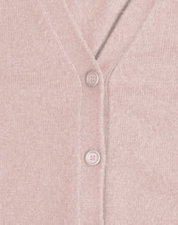Slim-fitted cashmere cardigan - Pétale