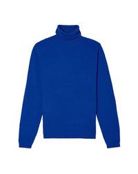 Pull col roulé cintré en cachemire - Royal