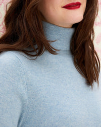 Slim-fit cashmere turtleneck jumper - Jean