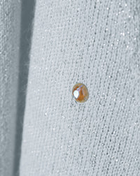 Pull ras de cou Strass cristal en cachemire et soie - Vert d'Eau