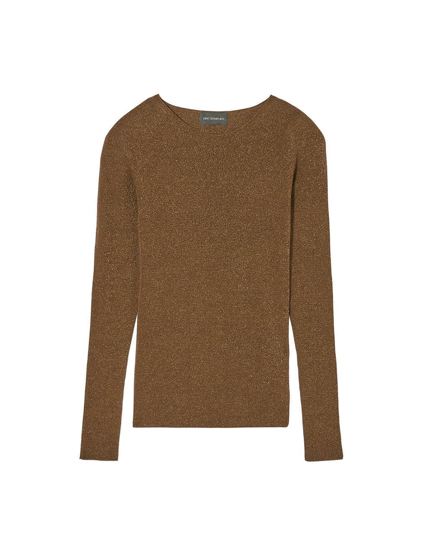 Cashmere and silk seamless crew neck jumper - Lion