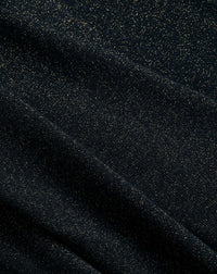 Cashmere ribbed seamless jumper - Black