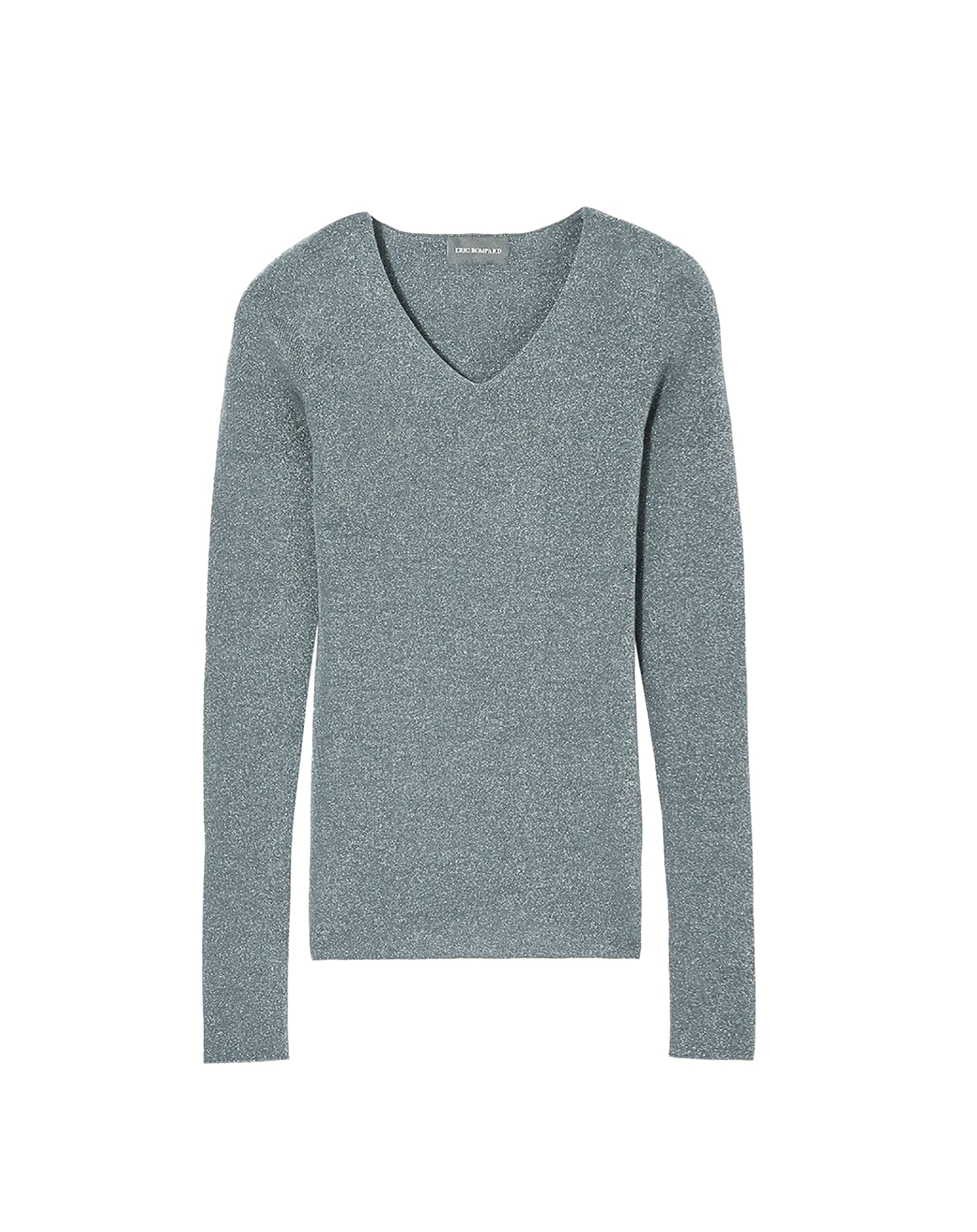 Seamless cashmere and silk V-neck jumper - Horizon