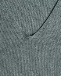 Seamless cashmere and silk V-neck jumper - Horizon