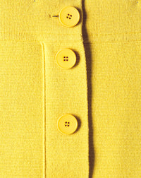 Jupe Milano à boutons en cachemire mélangé - Canari