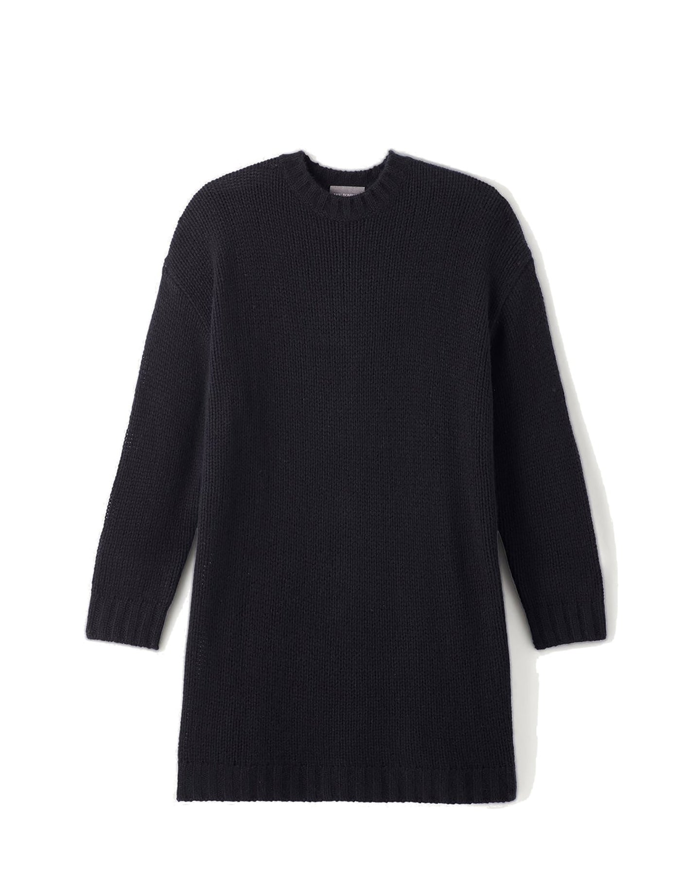 Robe Boxy en cachemire - Noir