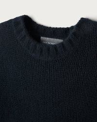 Robe Boxy en cachemire - Noir