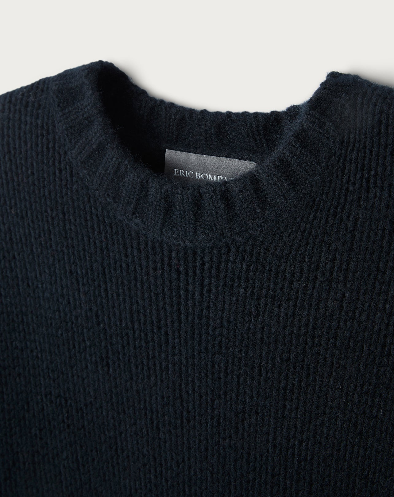 Robe Boxy en cachemire - Noir