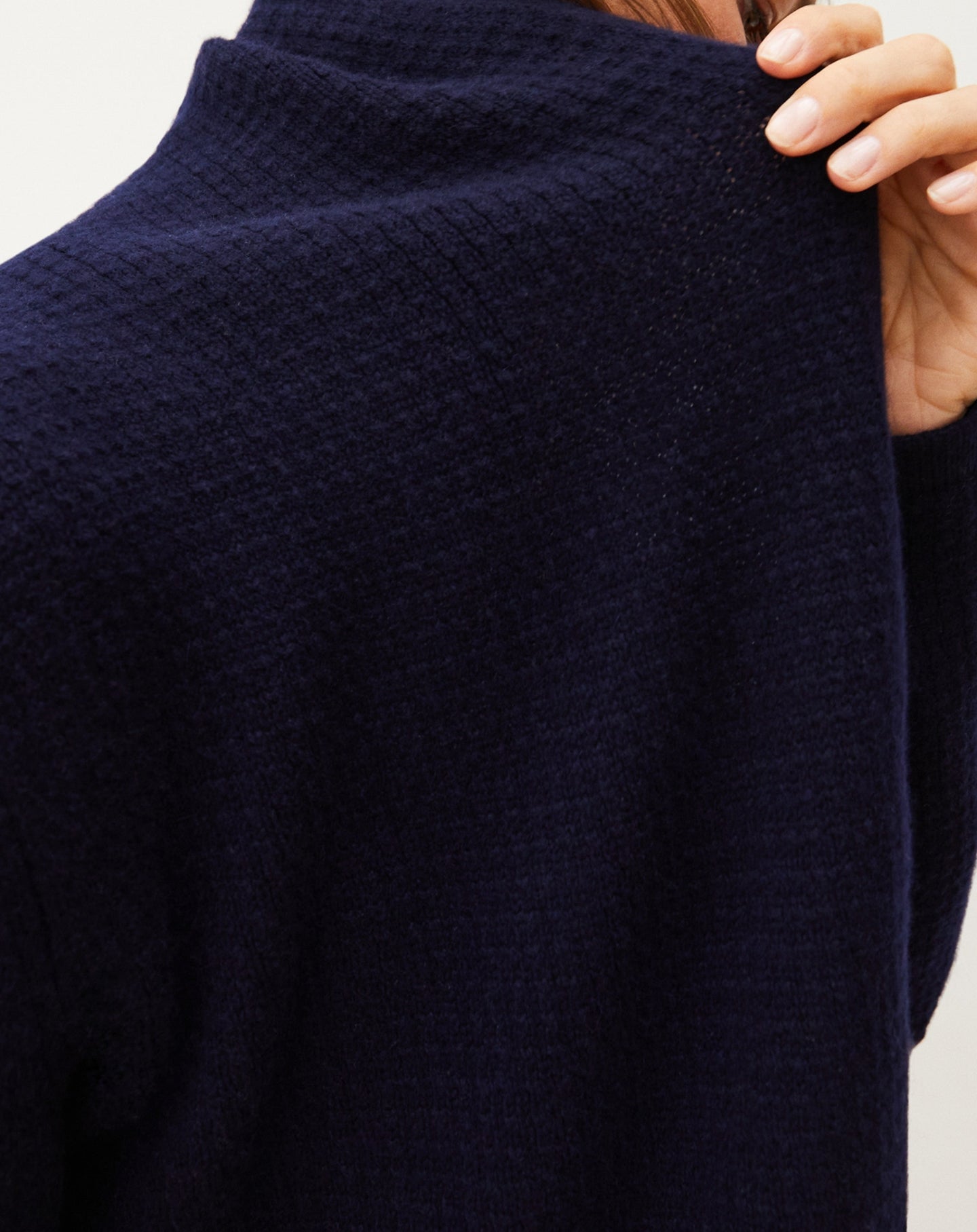Veste Cosy en cachemire - Marine