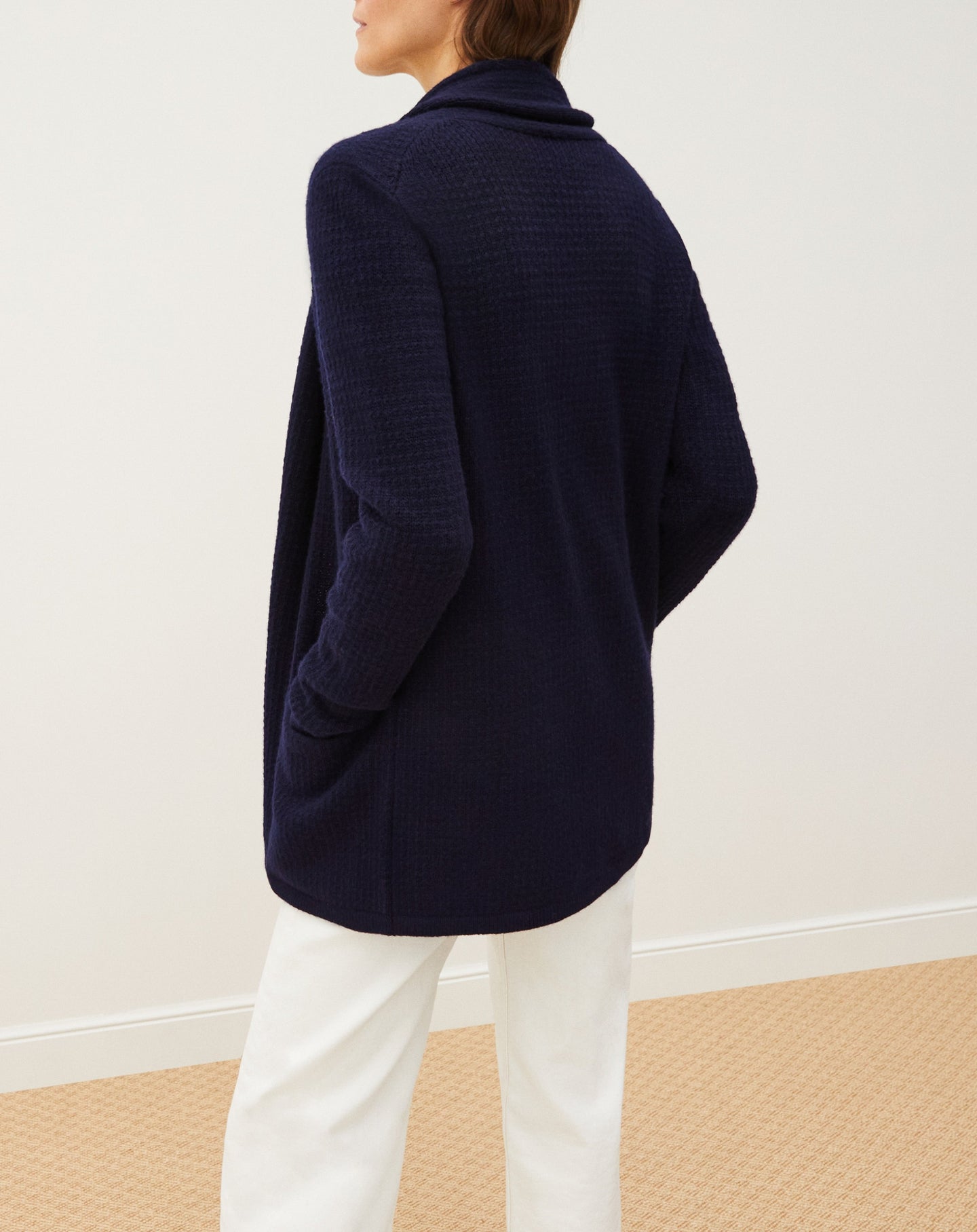 Veste Cosy en cachemire - Marine