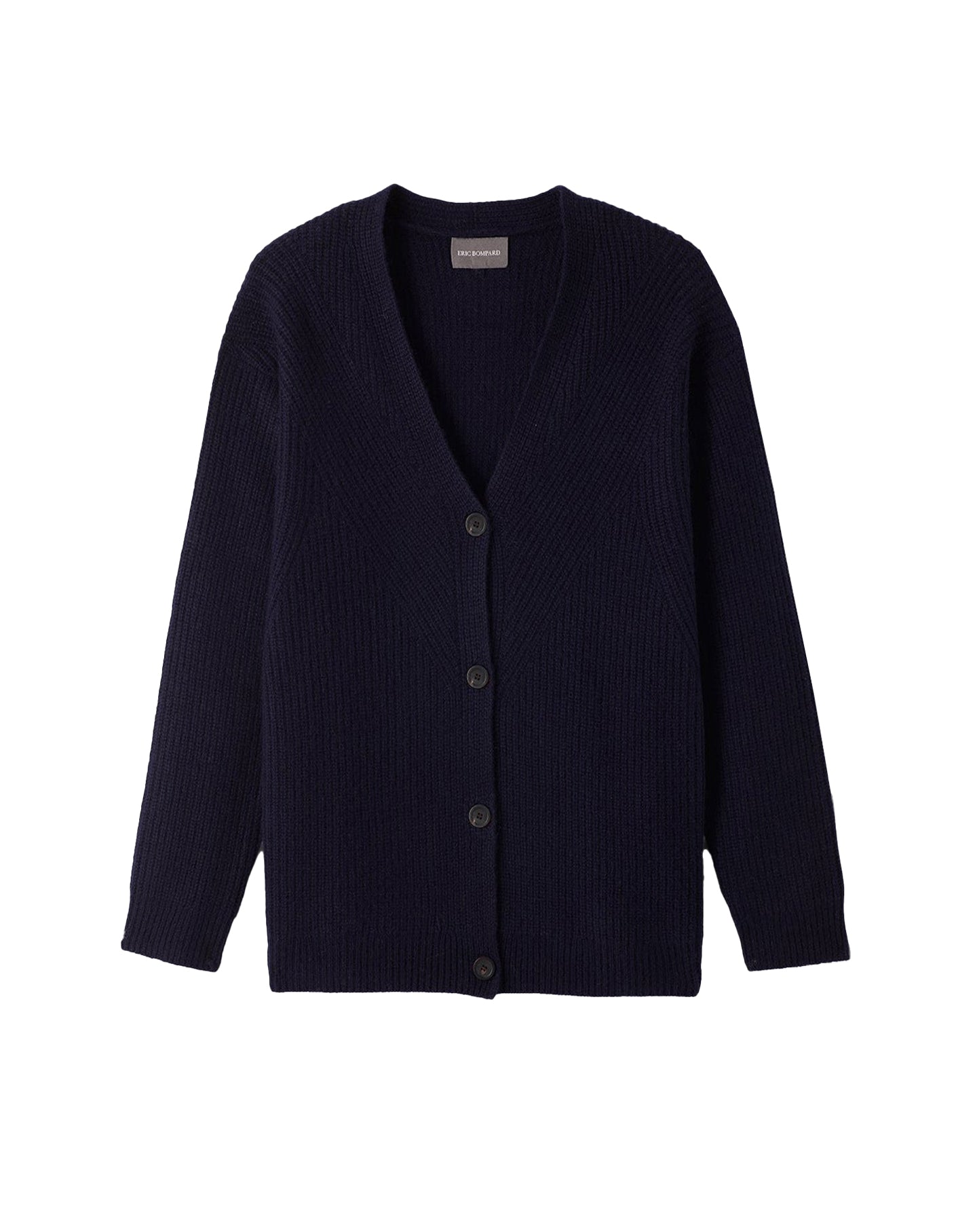 Gilet ample Jeux de Cotes en cachemire - Marine