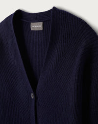 Gilet ample Jeux de Cotes en cachemire - Marine
