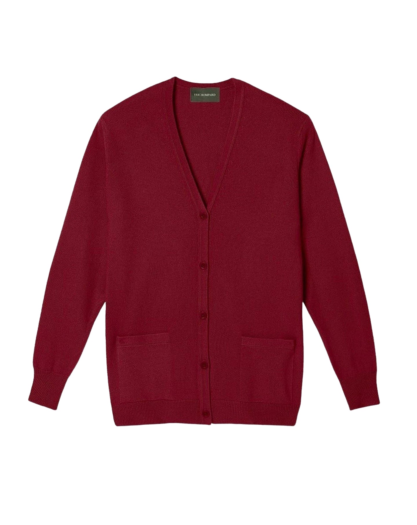 Classic cashmere cardigan - Paprika