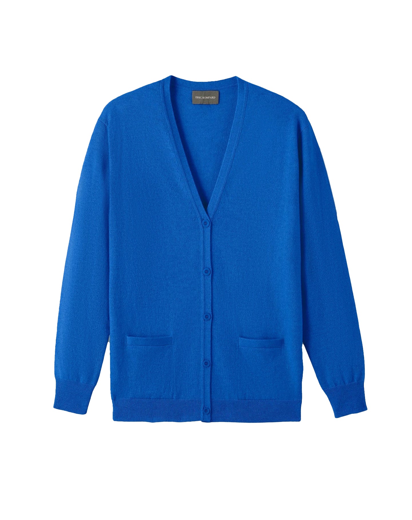 Gilet classique en cachemire - Cobalt
