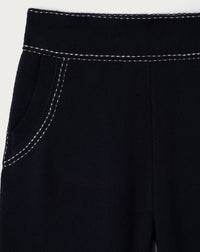 RECO160Mo3000 - Pantalon Milano Lignes Contrastees - Marine