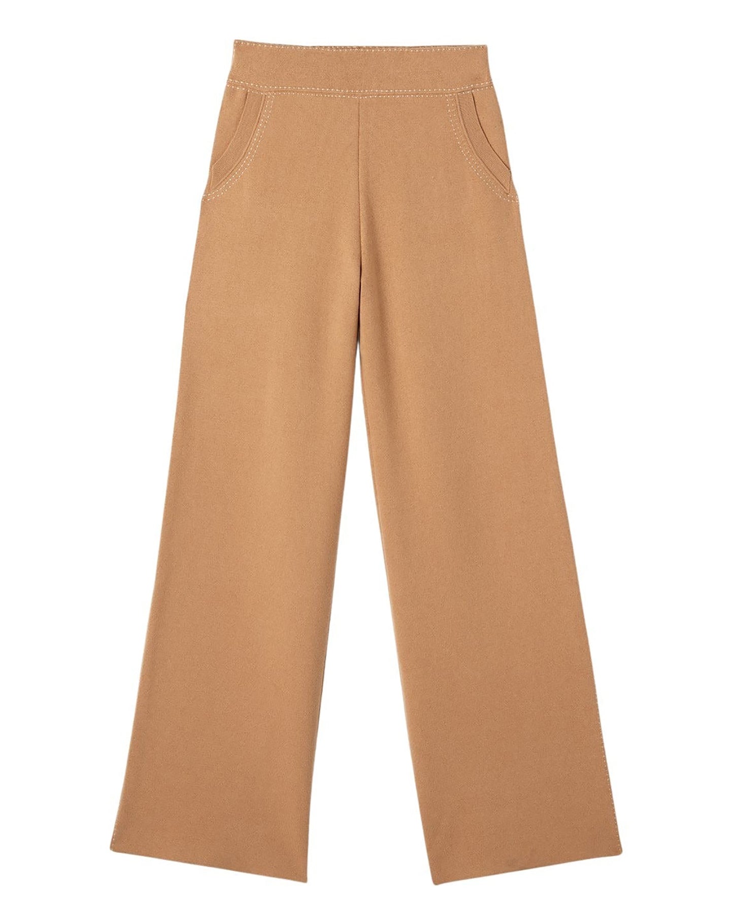 RECO160Mo3000 - Pantalon Milano Lignes Contrastees - Pampas