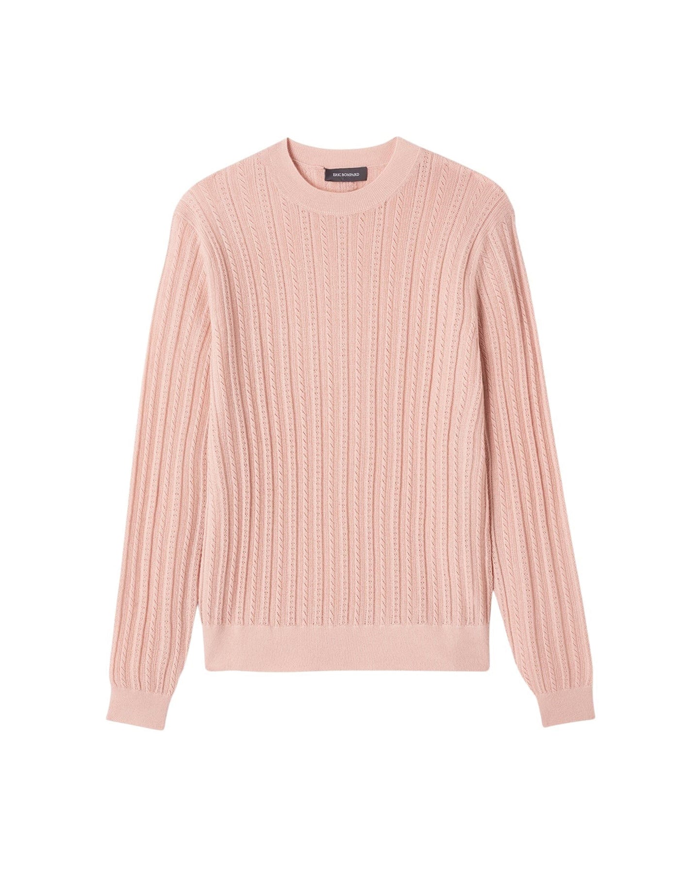 RECO120Ras De Cou Ultrafin Pointelle - Rose Charlotte