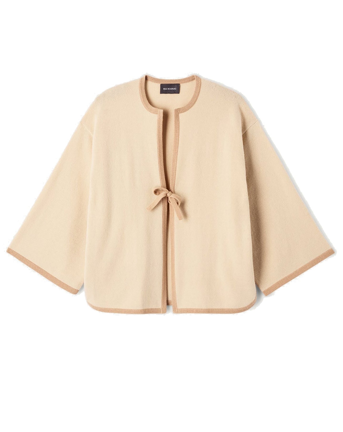 Cardigan Noue à manches 3/4 en cachemire - Camomille & Pampas