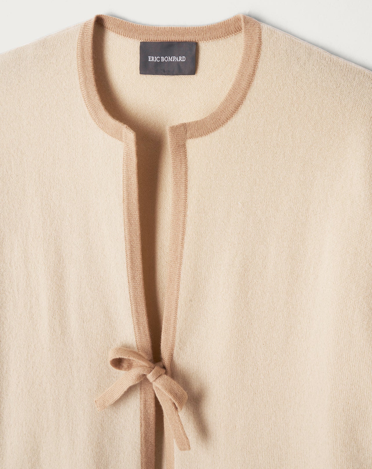 Cardigan Noue à manches 3/4 en cachemire - Camomille & Pampas