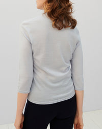RECO85Pull Col Rond - Bleu Ciel