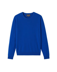 RECO100Pull col rond classique - Bleu