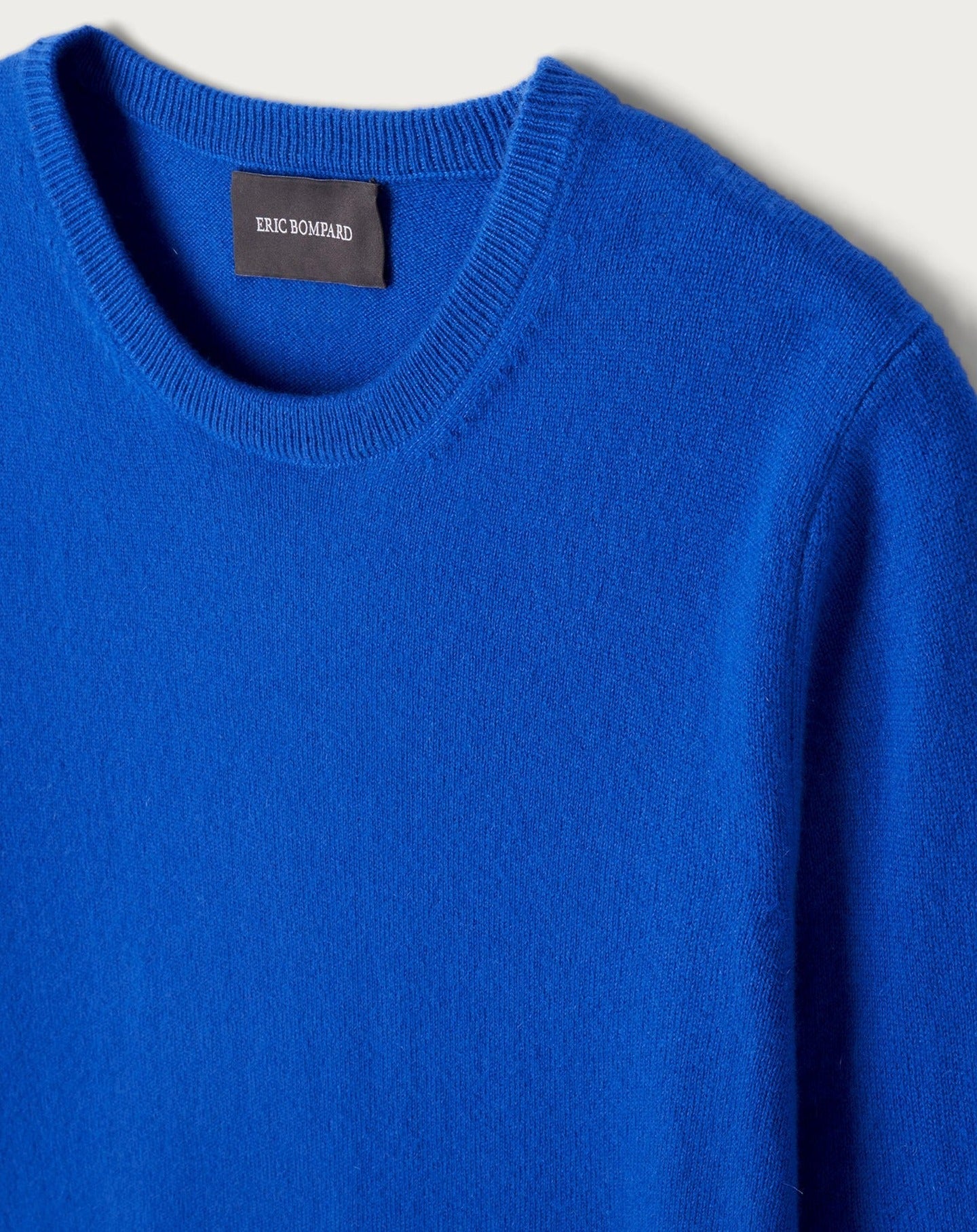 RECO100Pull col rond classique - Bleu