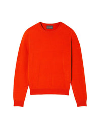 Pull ras de cou classique en cachemire - Lipstick