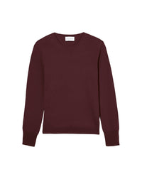 Pull ras de cou cintré à fentes en cachemire et soie - Dahlia